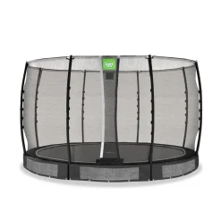 Exit - Cama elástica de suelo Allure Classic 366 cm negro*Exit Toys