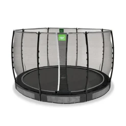 Exit - Cama elástica de suelo Allure Classic 366 cm negro*Exit Toys