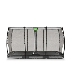 Outlet Exit - Cama elástica de suelo Allure Classic 214 x 366 cm negro Camas Elásticas
