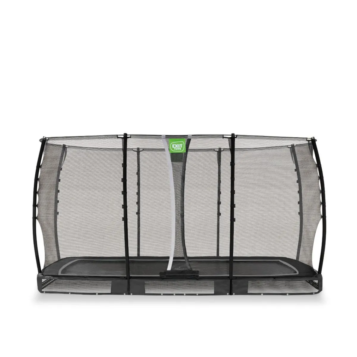 Outlet Exit - Cama elástica de suelo Allure Classic 214 x 366 cm negro Camas Elásticas