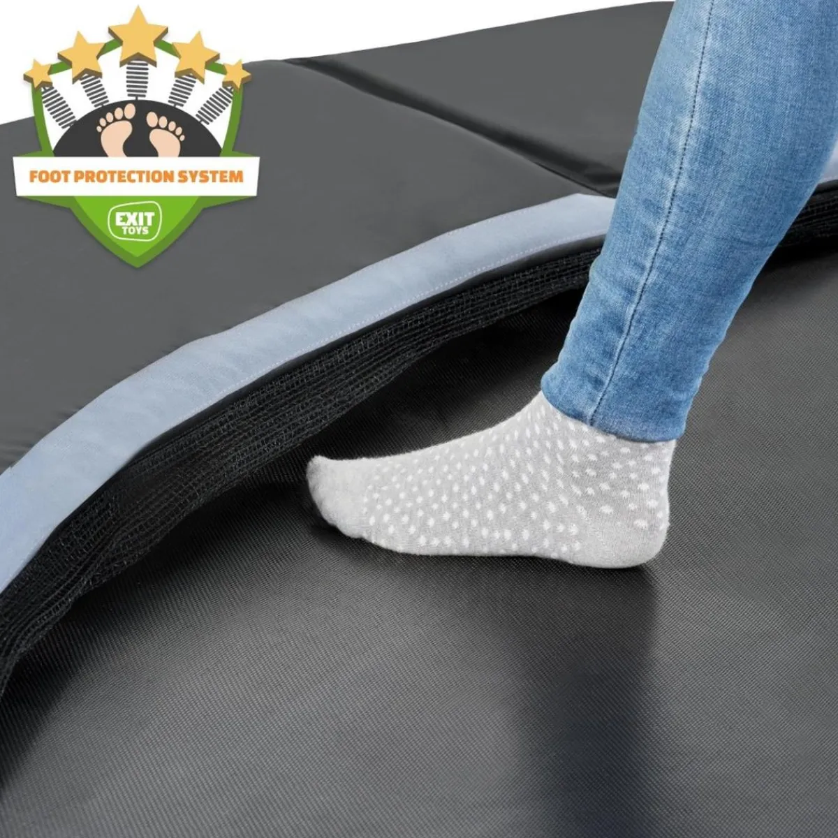 Exit - Cama elástica PeakPro 366 cm negro*Exit Toys Hot