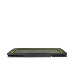 Clearance EXIT - Cama elástica rectangular con acolchado negro 214 cm Camas Elásticas