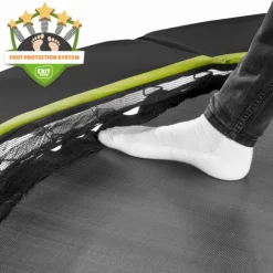 Clearance Exit - Cama elástica redonda con acolchado negro 305 cm Camas Elásticas