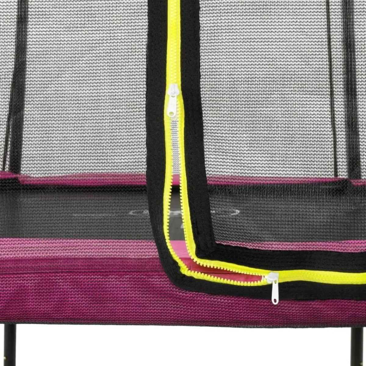 Hot Exit - Cama elástica Silhouette redonda rosa 427 cm Camas Elásticas