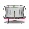 Sale Exit - Cama elástica Silhouette redonda rosa 244 cm Camas Elásticas