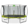 Exit - Cama elástica Silhouette redonda verde 366 cm*Exit Toys Best