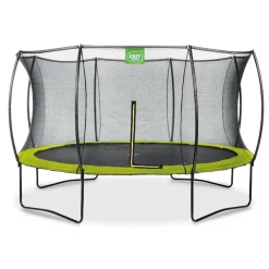 Exit - Cama elástica Silhouette redonda verde 366 cm*Exit Toys Best