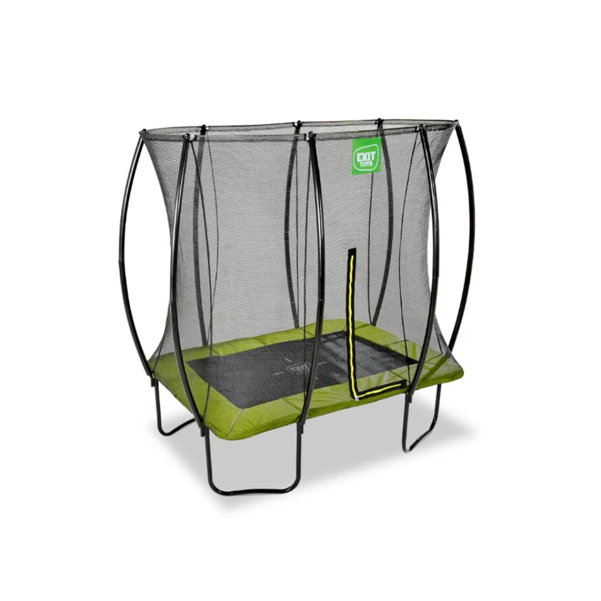 New Exit - Cama elástica Silhouette rectangular verde 153 cm Camas Elásticas