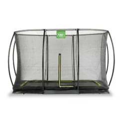 Exit - Cama elástica Silhouette rectangular de suelo 214 cm*Exit Toys