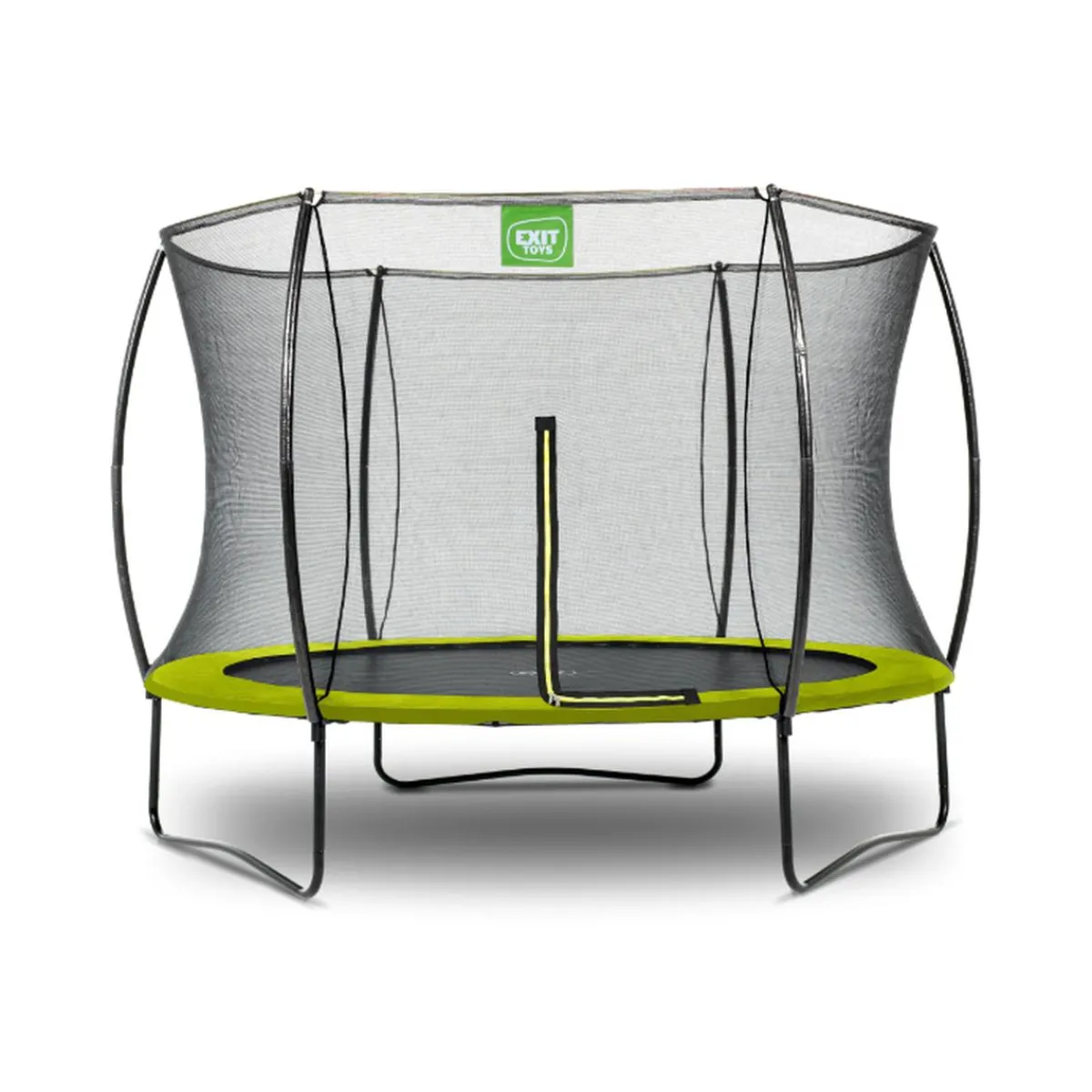 Exit - Cama elástica Silhouette redonda verde 244 cm*Exit Toys New