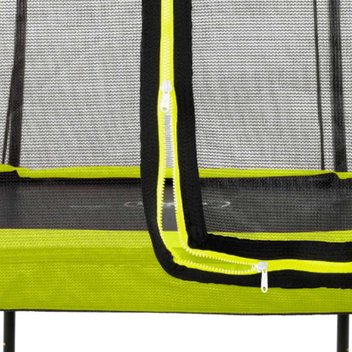 Exit - Cama elástica Silhouette rectangular verde 214 cm*Exit Toys Clearance