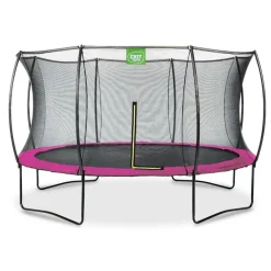 Exit - Cama elástica Silhouette redonda rosa 366 cm*Exit Toys Online
