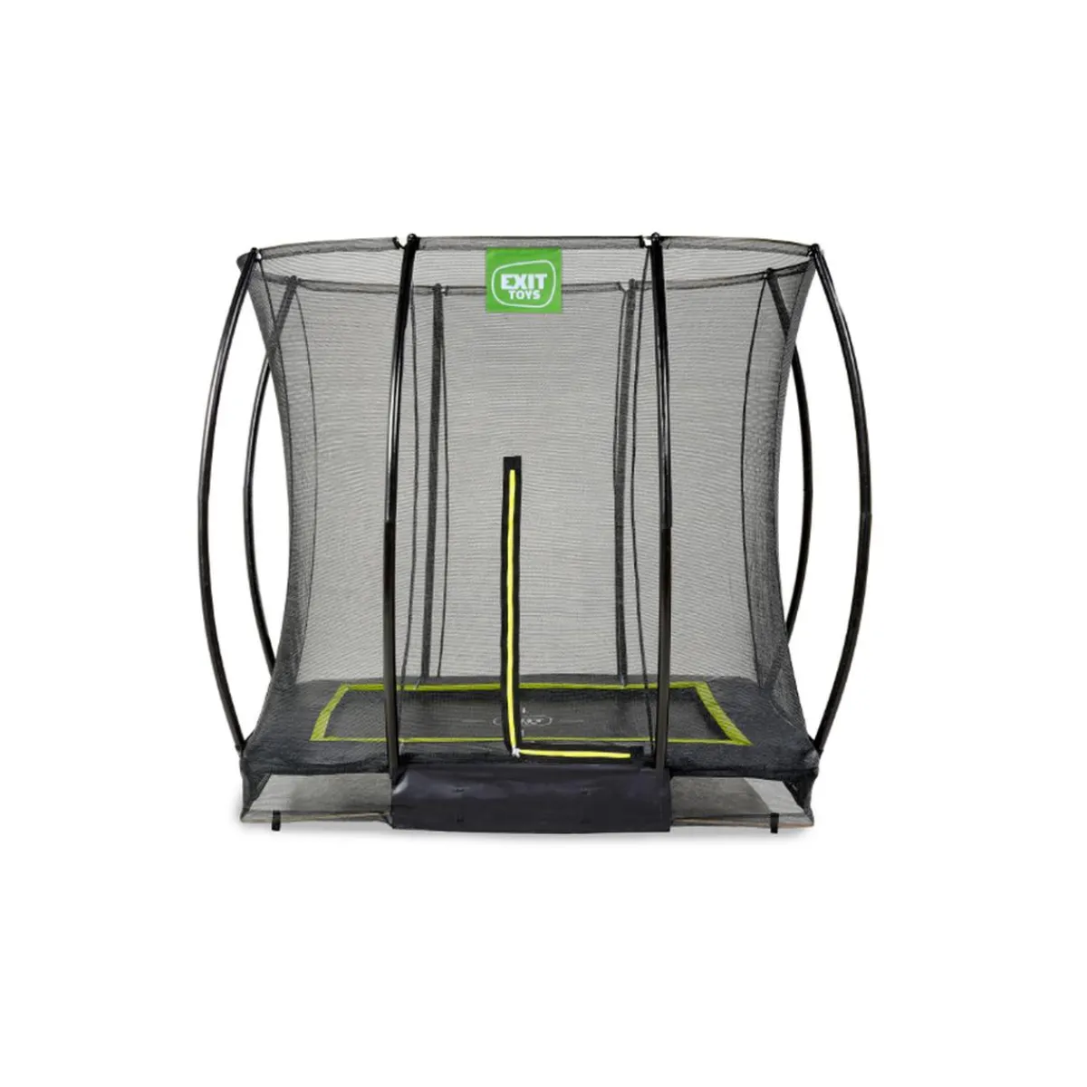 Exit - Cama elástica Silhouette rectangular de suelo 153 cm*Exit Toys Sale