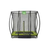 Exit - Cama elástica Silhouette rectangular de suelo verde 153 cm*Exit Toys Hot