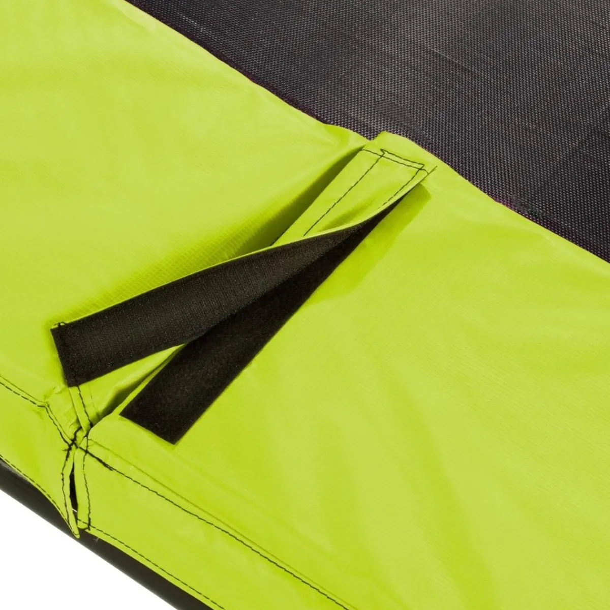 Exit - Cama elástica Silhouette rectangular de suelo verde 153 cm*Exit Toys Hot