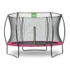 Exit - Cama elástica Silhouette redonda rosa 305 cm*Exit Toys Sale