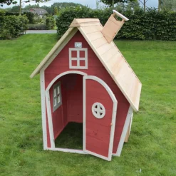EXIT - Casita Fantasía de madera roja*Exit Toys Online