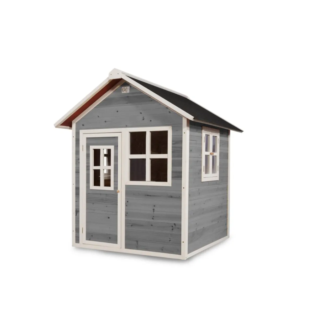 Discount EXIT - Casita Loft de madera gris Casas