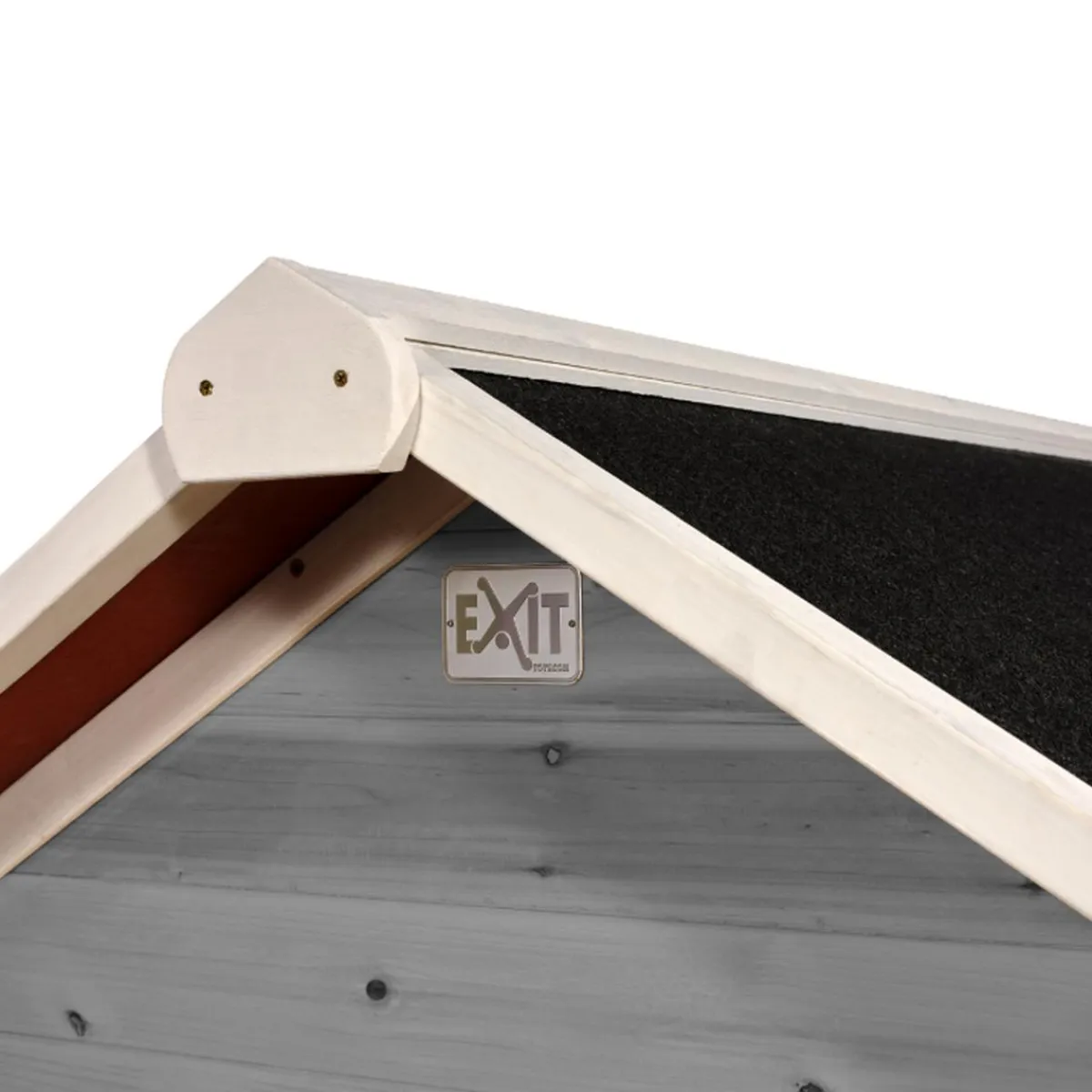 Discount EXIT - Casita Loft de madera gris Casas