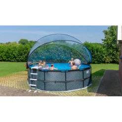 EXIT - Cúpula de piscina redonda 450 cm*Exit Toys Hot