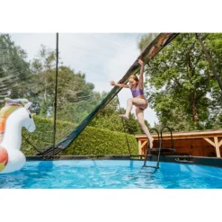 EXIT - Cúpula de piscina redonda 427 cm*Exit Toys Sale