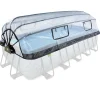 EXIT - Cúpula de piscina rectangular 540 cm*Exit Toys Outlet