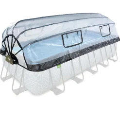 EXIT - Cúpula de piscina rectangular 540 cm*Exit Toys Outlet
