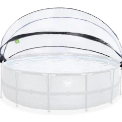 Outlet EXIT - Cúpula de piscina redonda 488 cm Accesorios|Piscinas