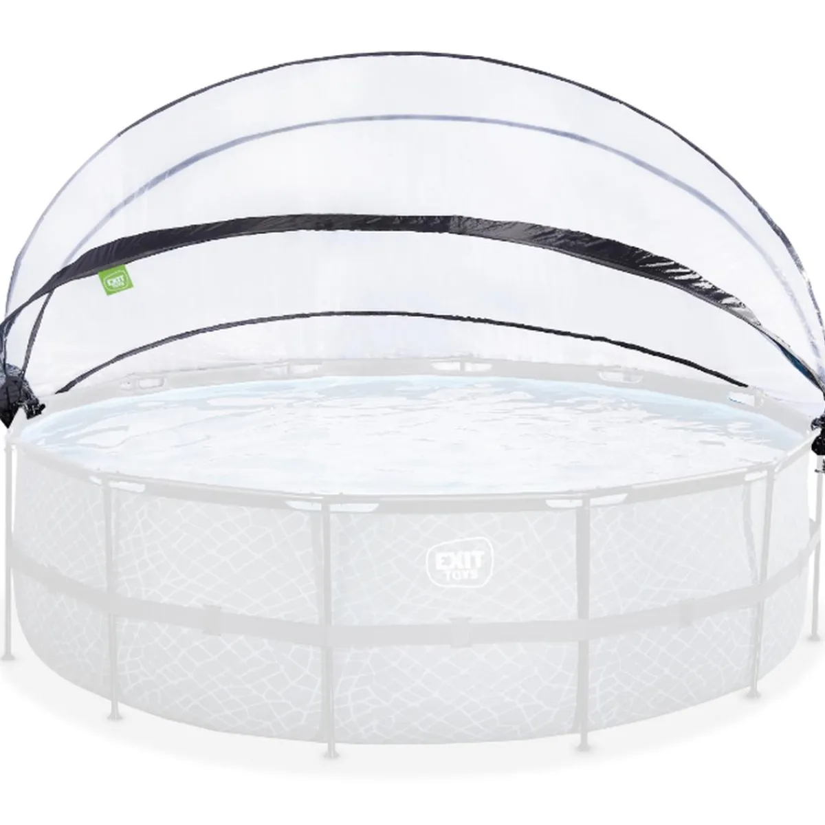 Outlet EXIT - Cúpula de piscina redonda 488 cm Accesorios|Piscinas
