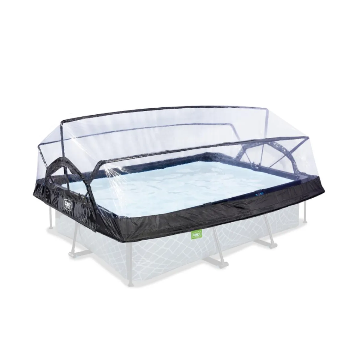 Outlet EXIT - Cúpula de piscina rectangular 220 cm Piscinas|Juguetes De Verano