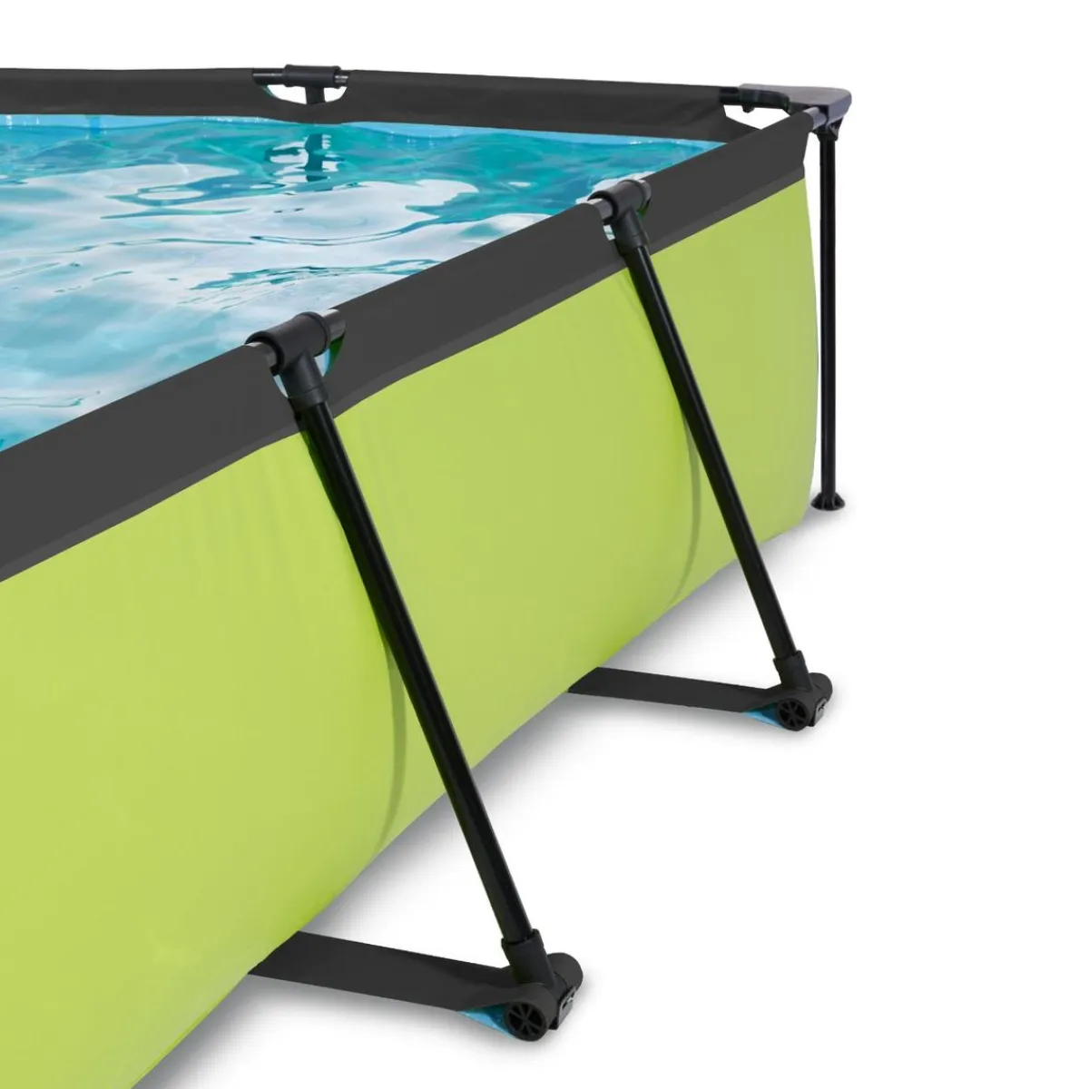Outlet Exit - Piscina Lime verde 220 x 150 x 65 cm con filtro y cúpula transparente Piscinas|Juguetes De Verano