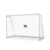 Hot Exit - Portería de fútbol Aluminio Scala 300 x 200 Blanco Deportes