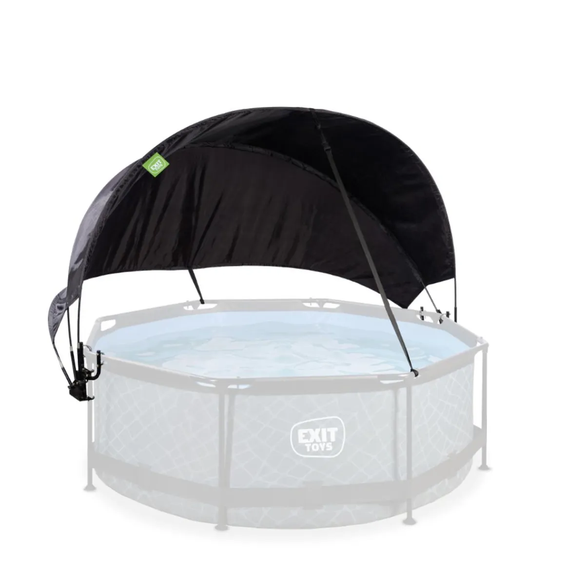 Discount EXIT - Toldo de piscina redonda 244 cm Piscinas|Juguetes De Verano