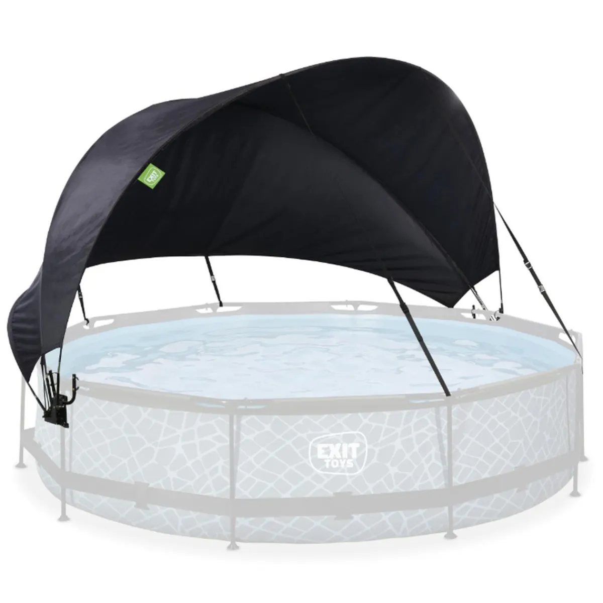 Outlet EXIT - Toldo de piscina redonda 360 cm Piscinas|Juguetes De Verano