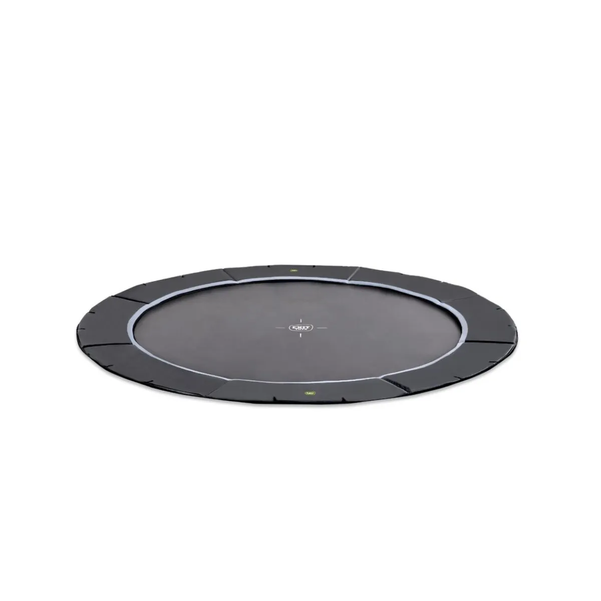 Exit - Trampolín deportivo de suelo Dynamic 427 cm negro Camas Elásticas
