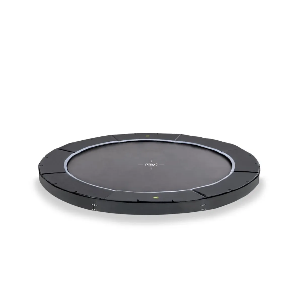 Exit - Trampolín deportivo de suelo Dynamic 427 cm negro Camas Elásticas