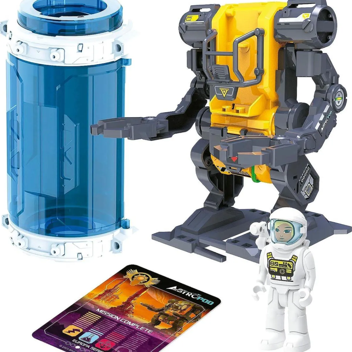 Exoesqueleto astropod: construye, juega y observa tu robot cobrar vida con motor a pilas ㅤ Steam