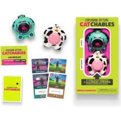 Hot Exploding Kittens: Catchables 2-Pack 4 Juegos Y Puzzles|Friki Zone