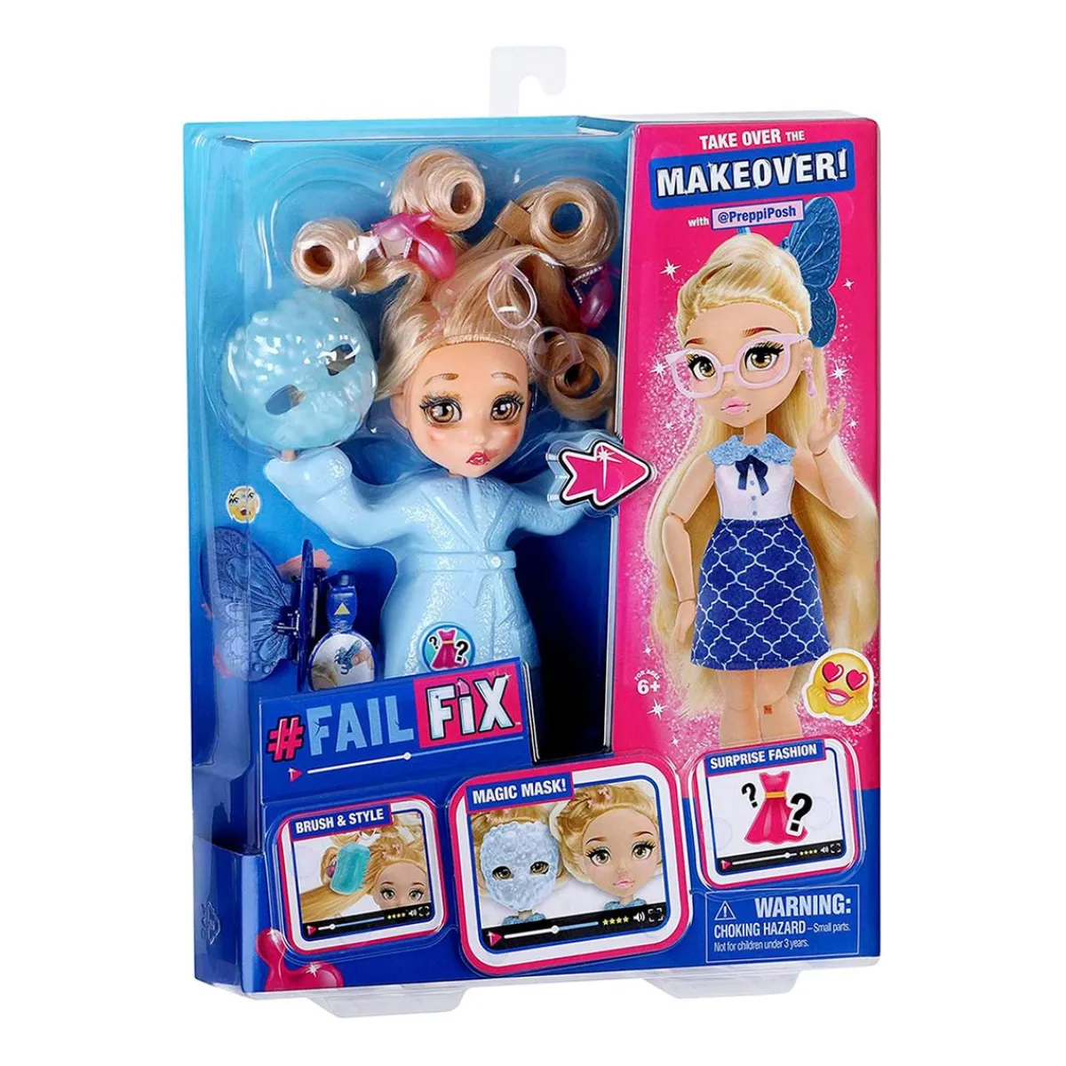Clearance Failfix - PreppiPosh - Muñeca Cambia el Look Muñecas
