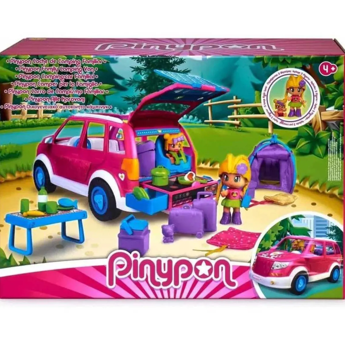 Famosa - Coche de camping (Varios modelos) ㅤ Coleccionables Y Mini Mundos