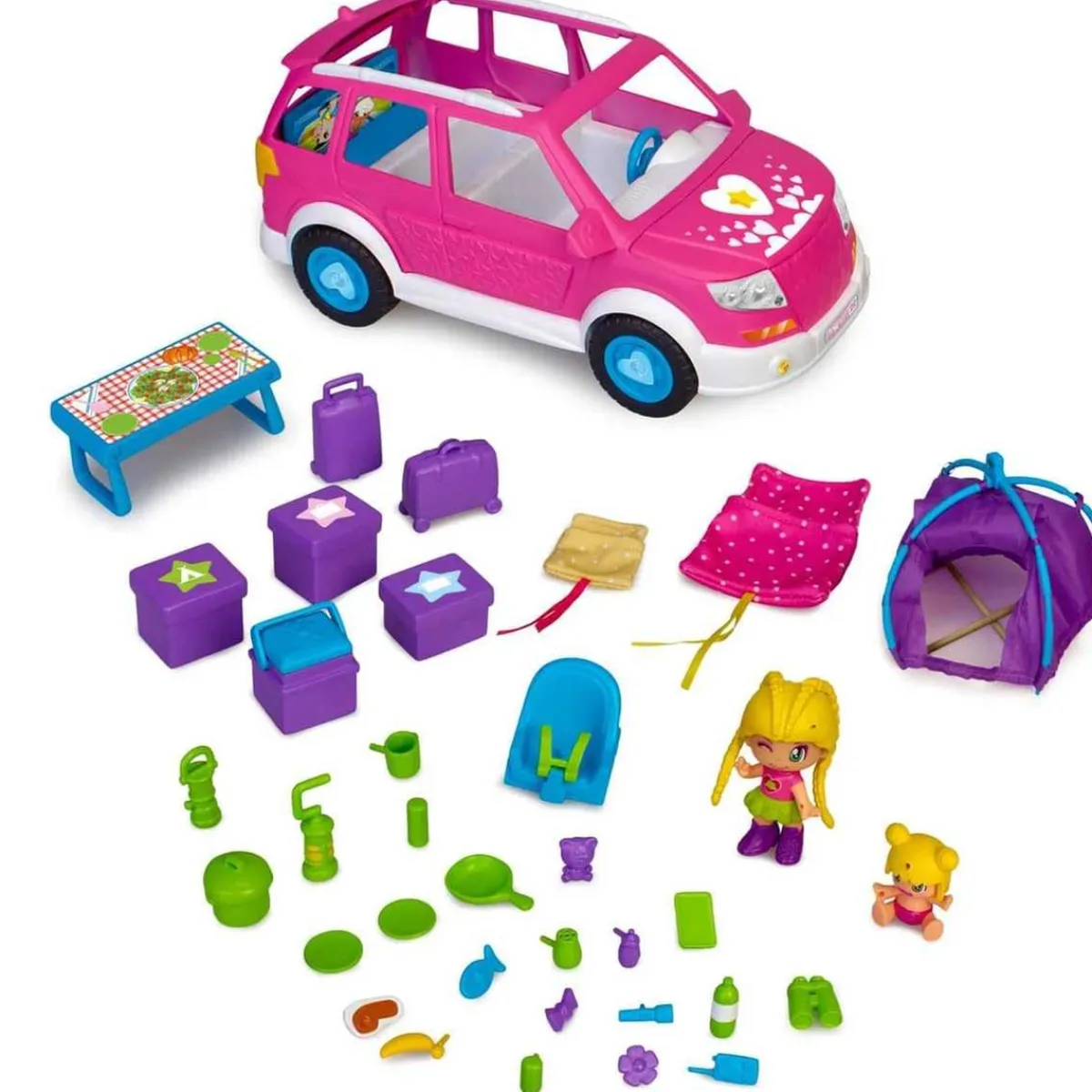 Famosa - Coche de camping (Varios modelos) ㅤ Coleccionables Y Mini Mundos