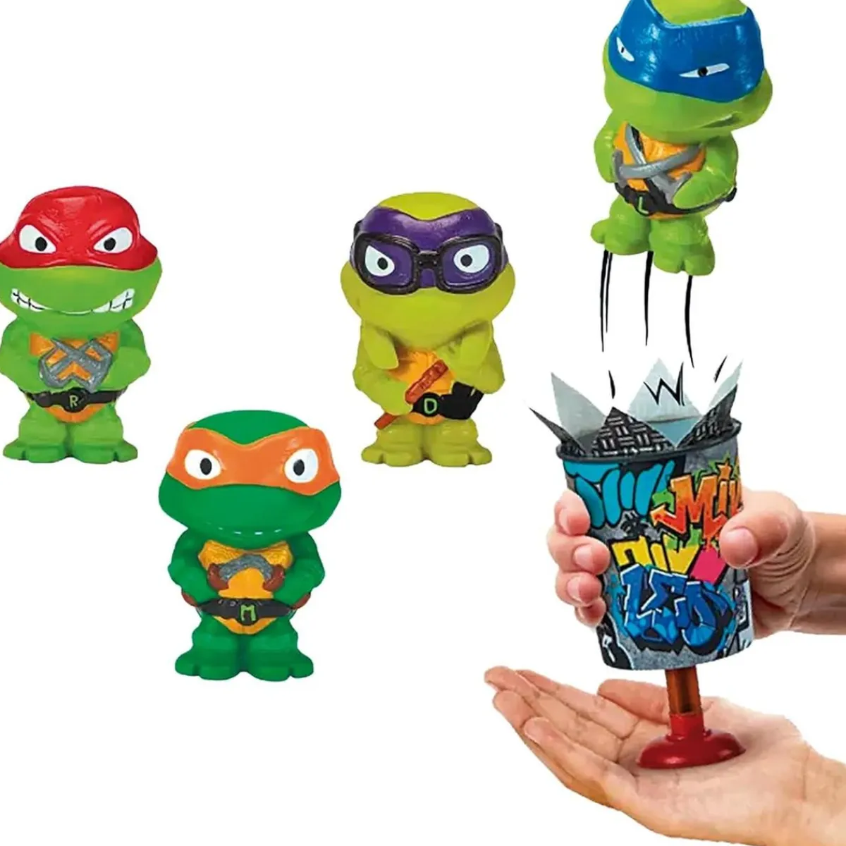 - Tortugas Ninja - Figura Tortugas Ninja Sorpresa (Varios modelos) ㅤ*FAMOSA Hot