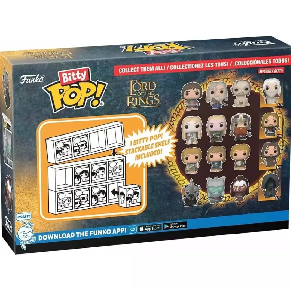 Funko Bitty POP! - Pack 4 figuras El Señor de los Anillos (varios modelos)*FUNKO UK LIMITED Hot