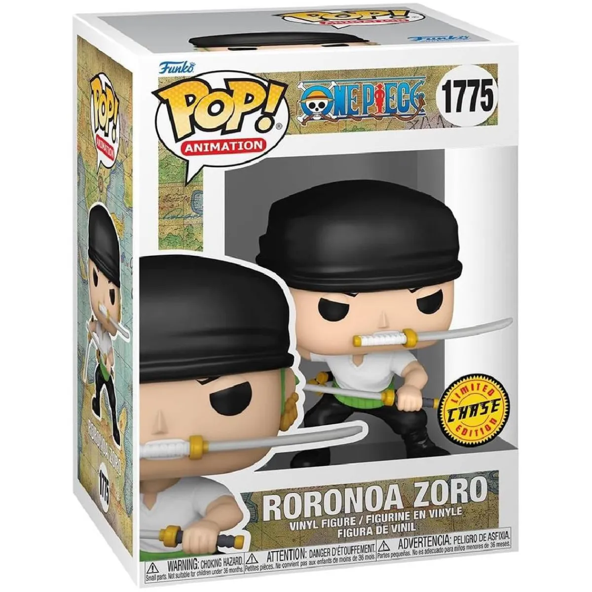 Discount Funko Pop! Animation - One Piece - Roronoa Zoro con variante Chase Friki Zone