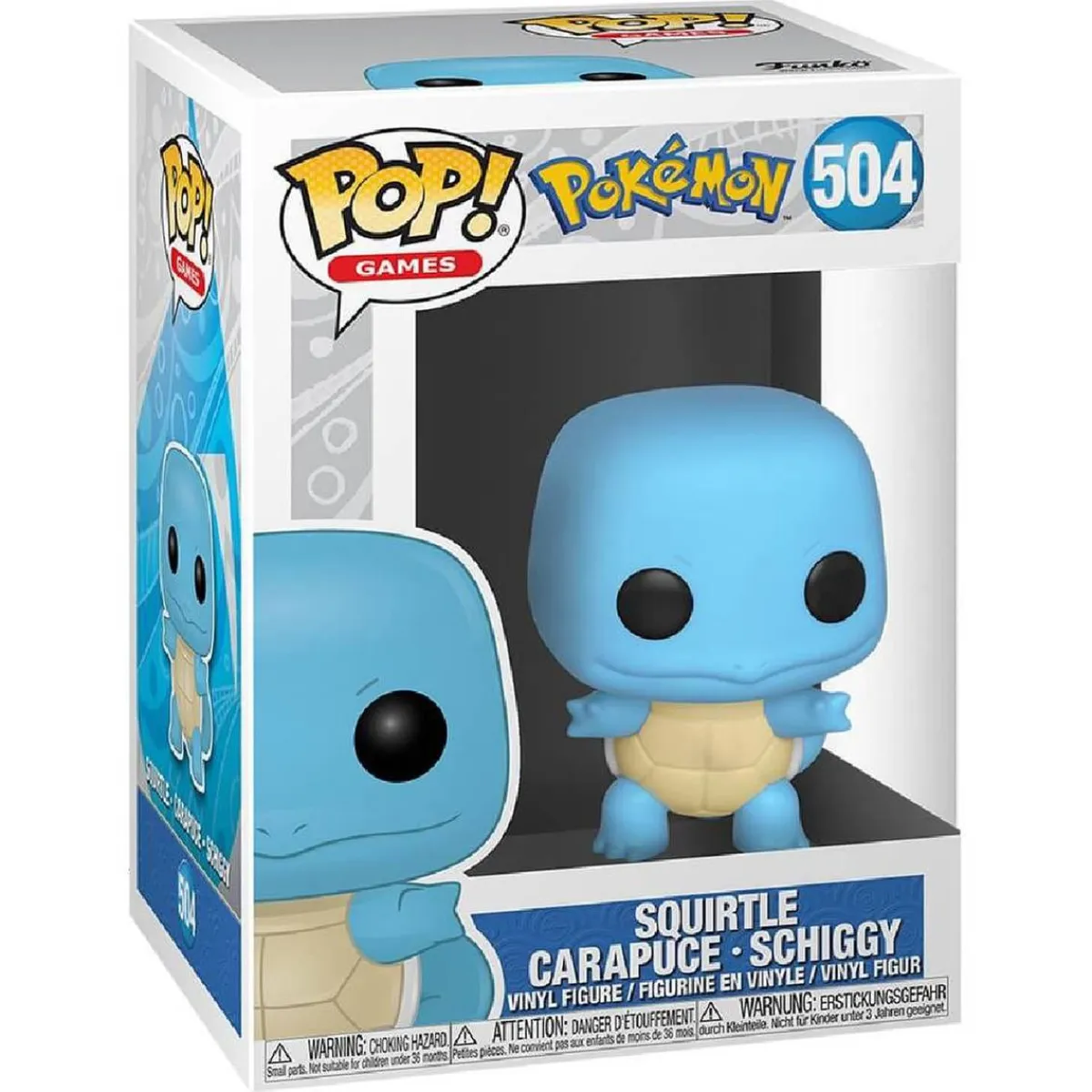 Funko Pop! Games - Pokémon - Squirtle*FUNKO UK LIMITED Outlet