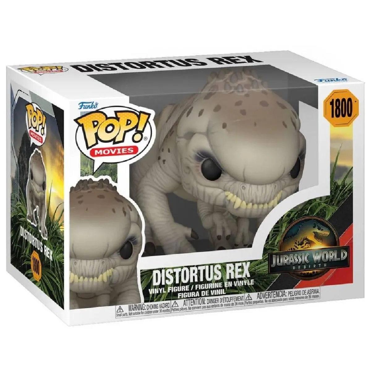 Discount Funko Pop! Movies - Jurassic World: El Renacer - Distortus Rex Friki Zone