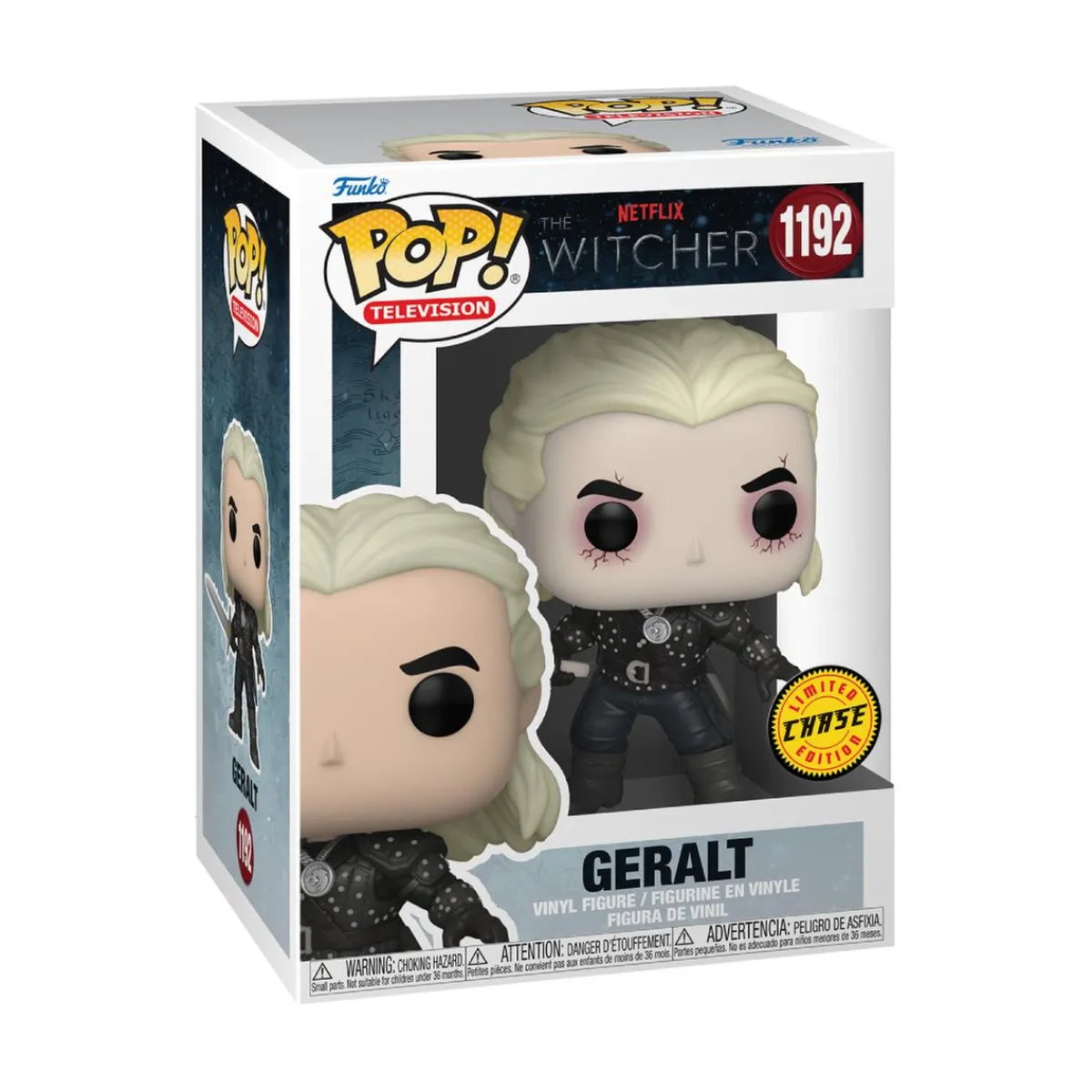Funko Pop! Television - The Witcher - Geralt con variante Chase*FUNKO UK LIMITED New