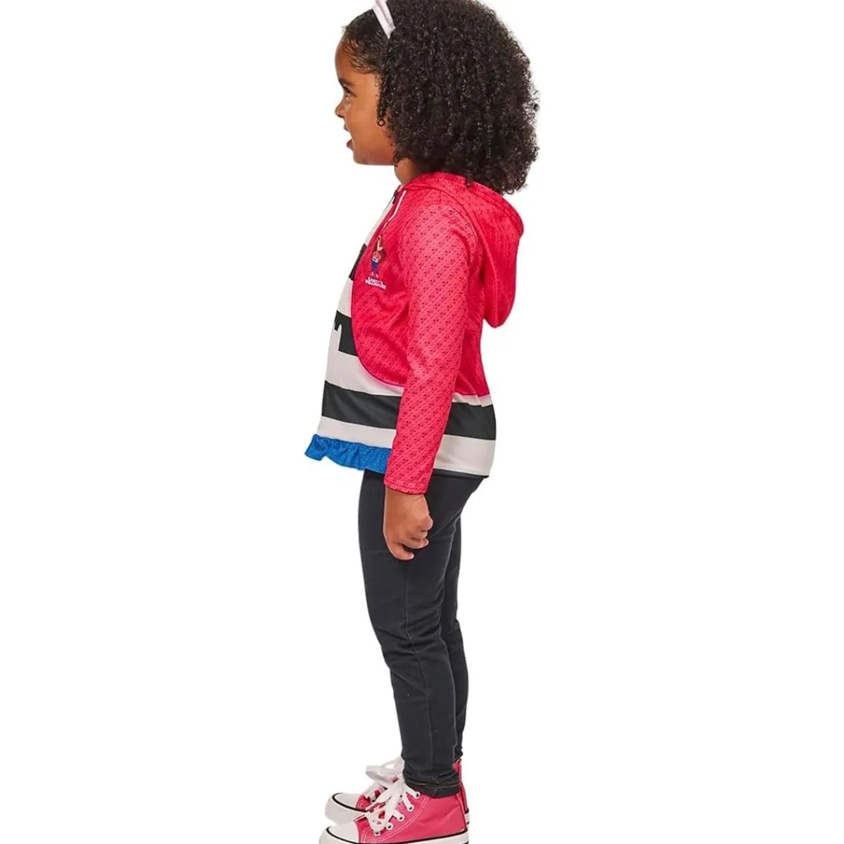 Gabby's Dollhouse - Conjunto camiseta efecto chaqueta y diadema 3-4 años*RUBIE'S Outlet