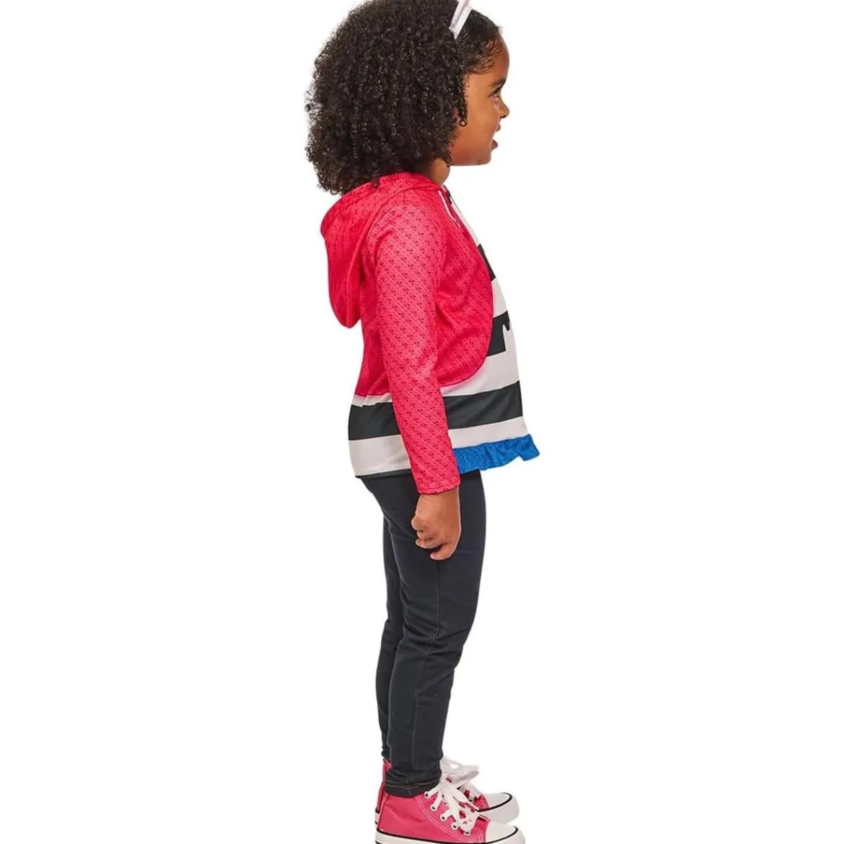 Gabby's Dollhouse - Conjunto camiseta efecto chaqueta y diadema 3-4 años*RUBIE'S Outlet