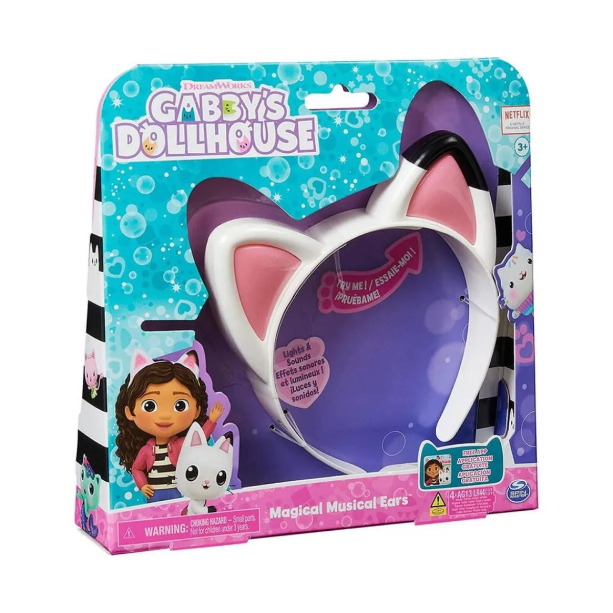 Sale Gabby's Dollhouse - Diadema Orejas Mágicas Coleccionables Y Mini Mundos